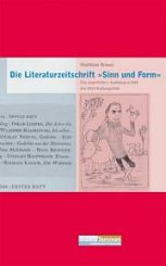 Die Literaturzeitschrift »Sinn und Form« 