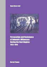 Persecution and Resistance of Jehova´s Witnesses 
